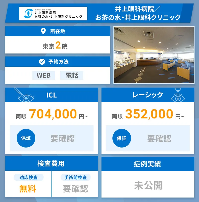 井上眼科病院／お茶の水・井上眼科クリニックの公式サイトへ