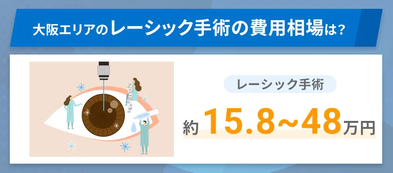大阪のレーシック手術の費用相場