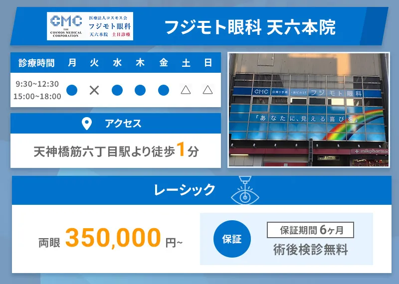 フジモト眼科 天六本院